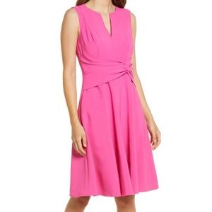 Harper Rose Sleeveless Fit & Flare A-line Dress In Pink